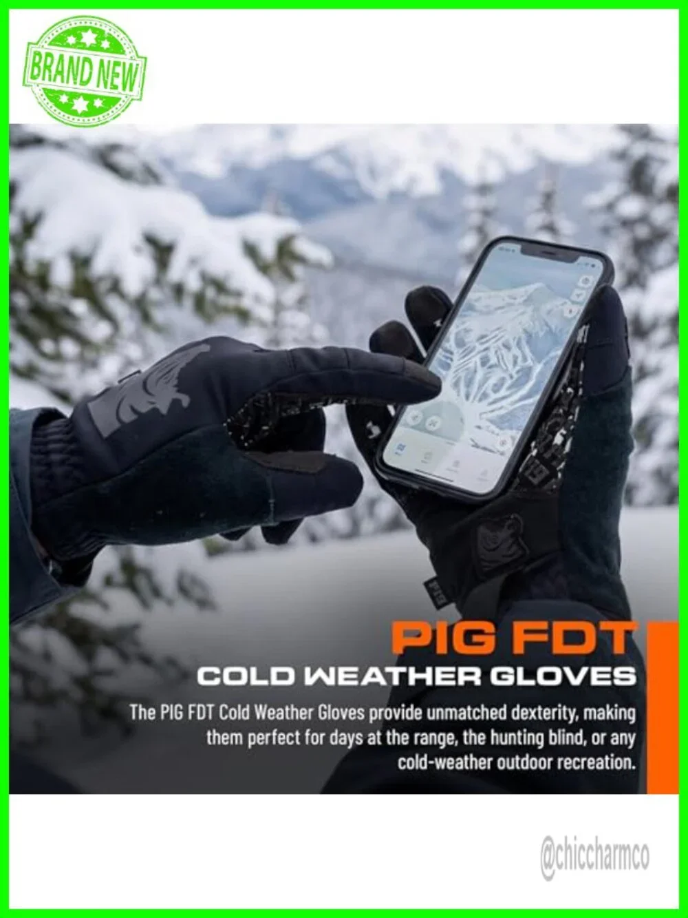 Tactical Full Dexterity Cold Weather Shooting Gloves Insulated Touchscreen